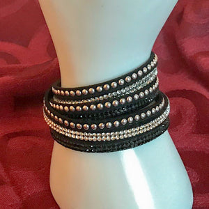 Accessories | Suede leather wrap bracelet