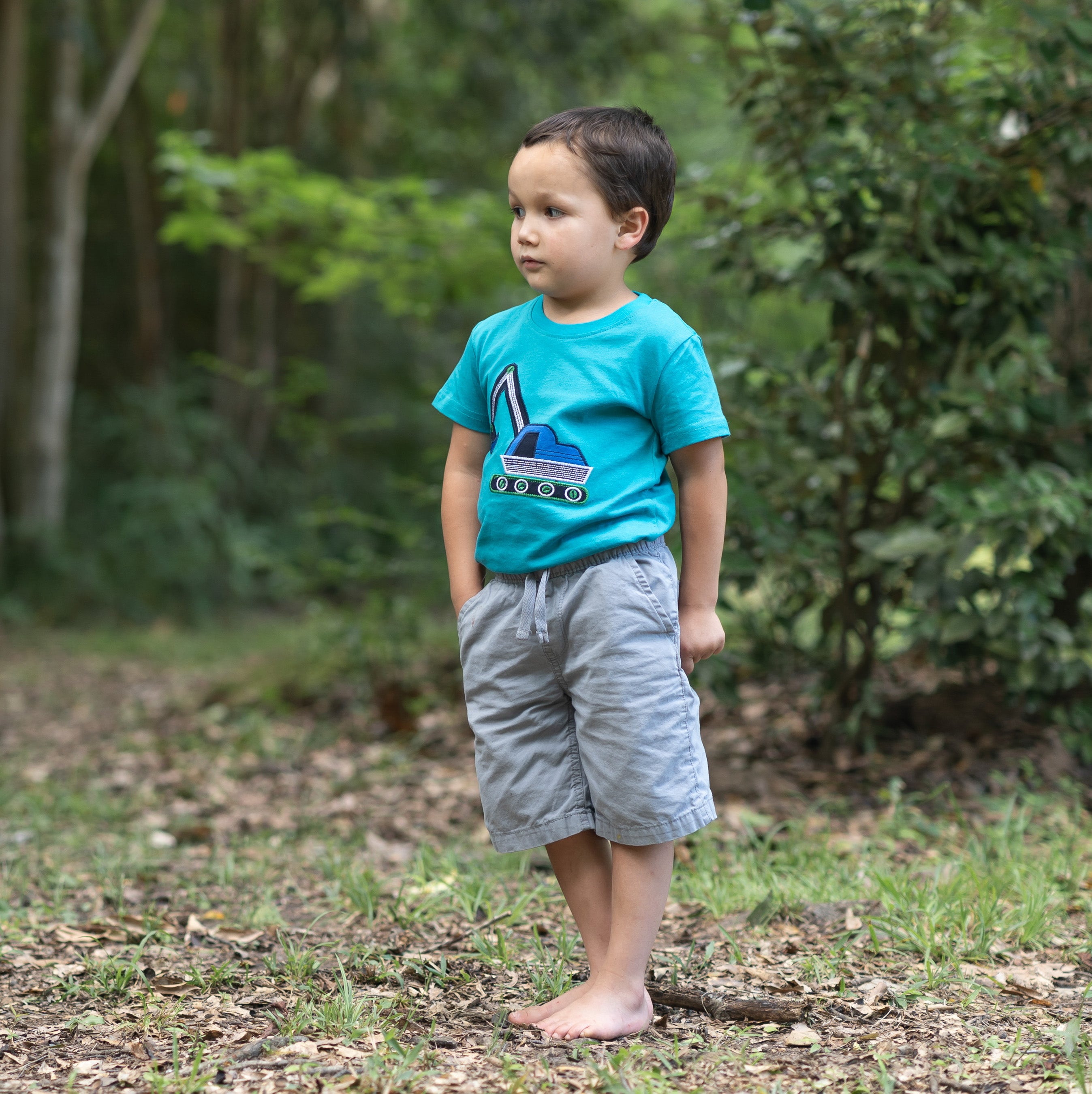 Toddler boys' clothes | Excavator t-shirt
