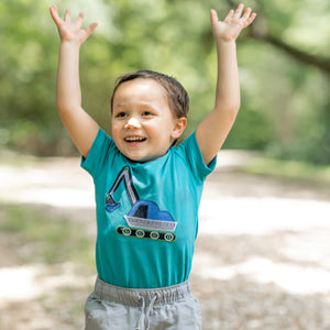 Toddler boys' clothes | Excavator t-shirt