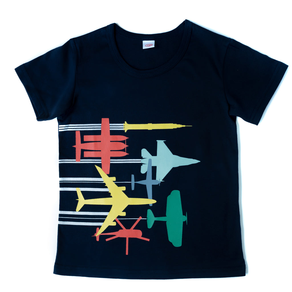 Jets and planes t-shirt