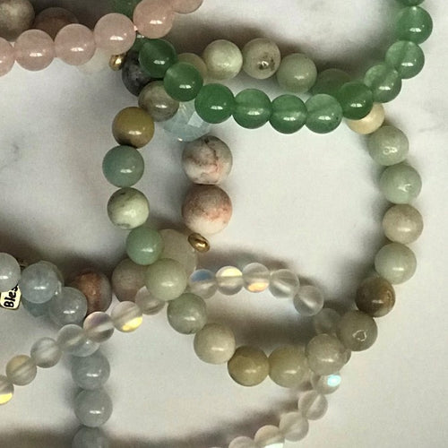 Amazonite stretchy bracelet