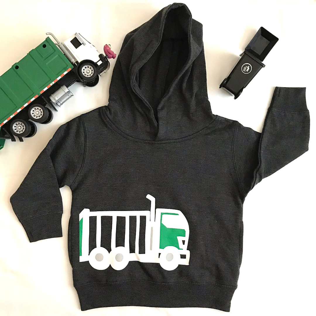 Toddler boys' clothes | Garbage truck hoody