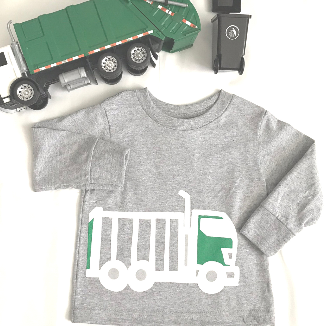Toddler boys' clothes | Garbage truck jersey