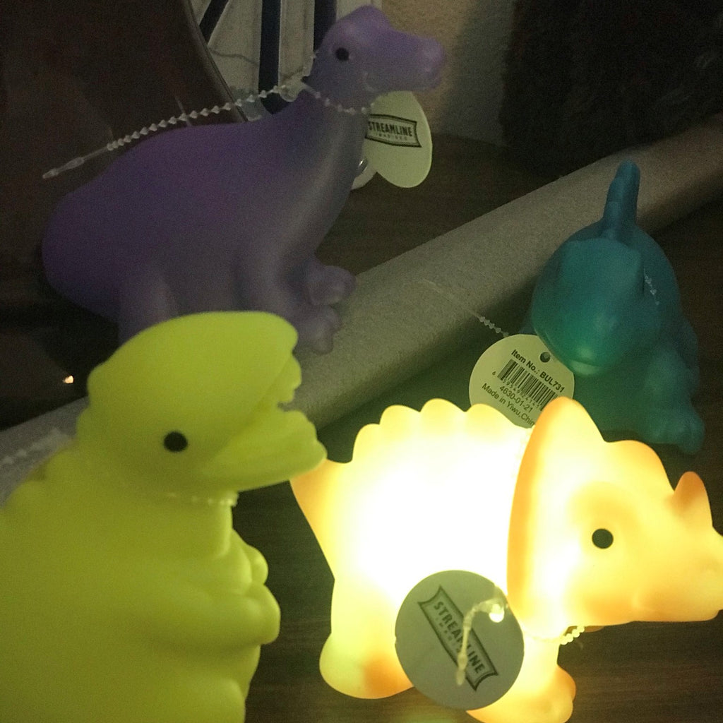 Dino LED night lights