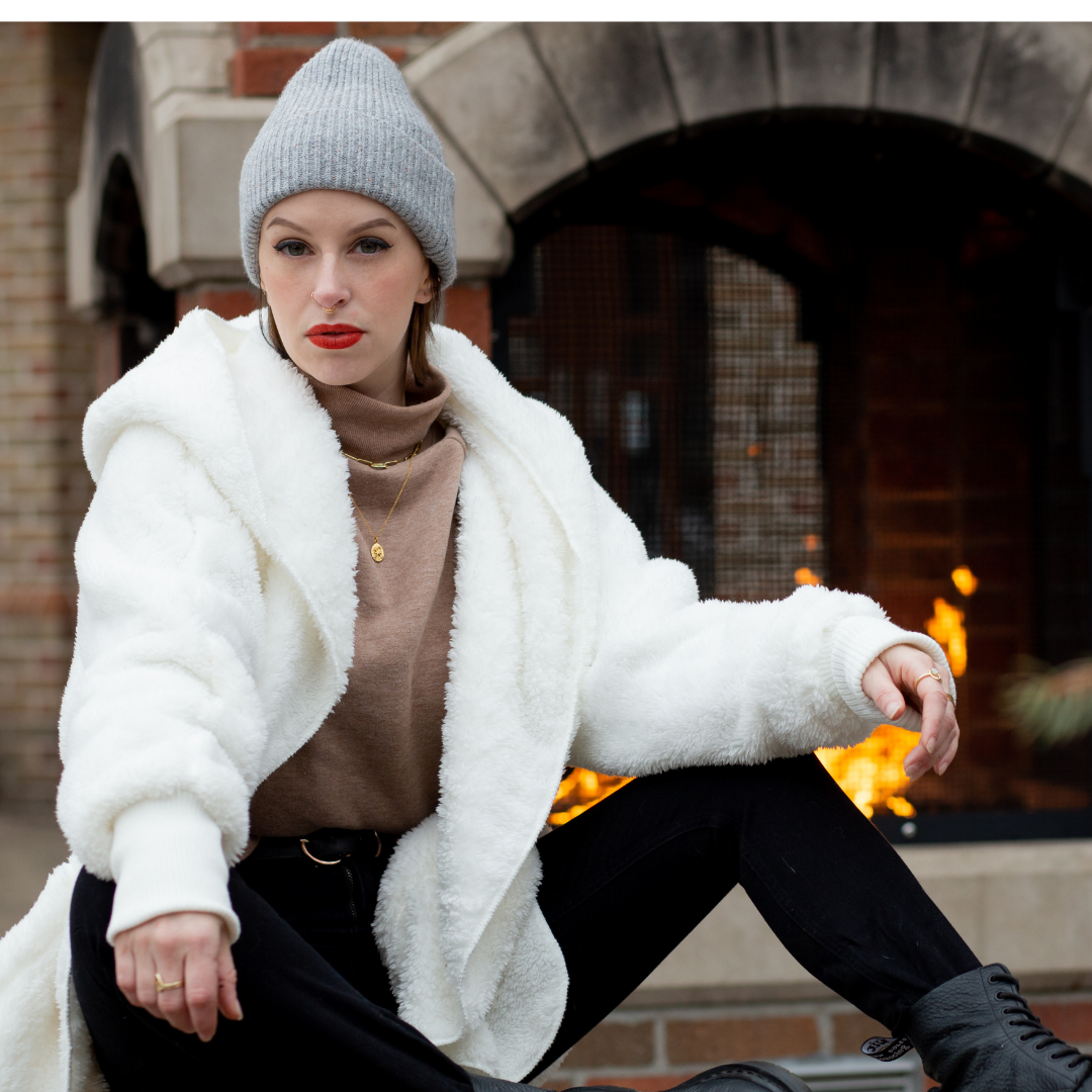 Hem and thread fuzzy 2025 jacket